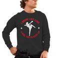 I Know I Hit Like A Girl Try To Keep Up Muay Thai Boxing Men's Long Sleeve T-Shirt, trending gift