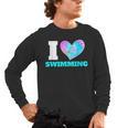 I Love Swimming Swimmer Swim Men's Long Sleeve T-Shirt, trending gift I Love Swimming Swimmer Swim Men's Long Sleeve T-Shirt, trending gift