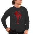 Matching Muay Thai Martial Arts Christmas Pajama Men's Long Sleeve T-Shirt, trending gift