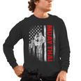 Muay Thai Boxing US American Flag Men's Long Sleeve T-Shirt, trending gift Muay Thai Boxing US American Flag Men's Long Sleeve T-Shirt, trending gift