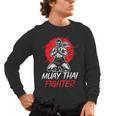 Muay Thai Fighter Martial Arts Boxing Hobby Men's Long Sleeve T-Shirt, trending gift
