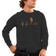 Muay Thai Heartbeat Vintage ECG Cardiogram Retro Men's Long Sleeve T-Shirt, trending gift Muay Thai Heartbeat Vintage ECG Cardiogram Retro Men's Long Sleeve T-Shirt, trending gift