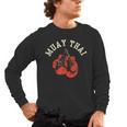 Muay Thai Hobby Boxing Fighter Martial Arts Men's Long Sleeve T-Shirt, trending gift