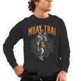 Muay Thai Hobby Martial Arts Fighter Boxing Men's Long Sleeve T-Shirt, trending gift