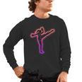 Muay Thai Martial Arts Kickboxer Women Girls Kickboxing Men's Long Sleeve T-Shirt, trending gift