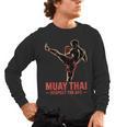 Muay Thai Respect The Art Martial Arts Kickboxing MMA Men's Long Sleeve T-Shirt, trending gift Muay Thai Respect The Art Martial Arts Kickboxing MMA Men's Long Sleeve T-Shirt, trending gift