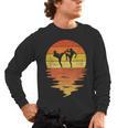 Muay Thai Shirt Retro Sunset 70s Vintage Muay Thai Men's Long Sleeve T-Shirt, trending gift Muay Thai Shirt Retro Sunset 70s Vintage Muay Thai Men's Long Sleeve T-Shirt, trending gift