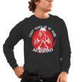 Muay Thai Sport Fight Hard Or Go Home Fighter Muay Thai Men's Long Sleeve T-Shirt, trending gift