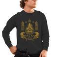 Sawadee Thai Traditional Sak Yant Thai Twin Tigers Muay Thai Men's Long Sleeve T-Shirt, trending gift Sawadee Thai Traditional Sak Yant Thai Twin Tigers Muay Thai Men's Long Sleeve T-Shirt, trending gift