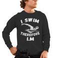 Swimming Competitive Freestyle Swim For Swimmer Men's Long Sleeve T-Shirt, trending gift