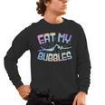 Swimming Eat My Bubbles Swim Watercolour Men's Long Sleeve T-Shirt, trending gift Swimming Eat My Bubbles Swim Watercolour Men's Long Sleeve T-Shirt, trending gift