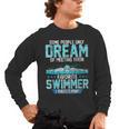 Swimming Parent Swimmer Mom Dad My Favorite Swim Meet Men's Long Sleeve T-Shirt, trending gift