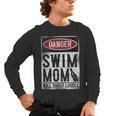 Swimming Swimmer DANGER Swim Mom Men's Long Sleeve T-Shirt, trending gift Swimming Swimmer DANGER Swim Mom Men's Long Sleeve T-Shirt, trending gift
