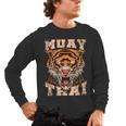 Tiger Asia Ninja Muay Thai Men's Long Sleeve T-Shirt, trending gift Tiger Asia Ninja Muay Thai Men's Long Sleeve T-Shirt, trending gift