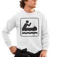 Cool Outdoor Water Sport Canoe Raglan Baseball Tee Men's Long Sleeve T-Shirt, trending gift
