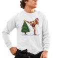 Festive Muay Thai Santa Christmas Men's Long Sleeve T-Shirt, trending gift