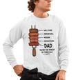 Steak BBQ Dad You'Re The Rarest Of Them All Fathers Day Raglan Baseball Tee Men's Long Sleeve T-Shirt, trending gift