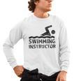 Swimming Instructor Lesson Swim Coach Men's Long Sleeve T-Shirt, trending gift
