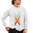 Vintage Drum Kit Percussion Drummer Sweatshirt Men's Long Sleeve T-Shirt, trending gift