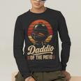 BBQ Dad Daddio Of The Patio Fathers Day Grilling Men's Long Sleeve T-Shirt BBQ Dad Daddio Of The Patio Fathers Day Grilling Men's Long Sleeve T-Shirt