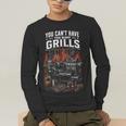 BBQ Dad Smoking Meat Smoker Barbecue Smoker Men's Long Sleeve T-Shirt BBQ Dad Smoking Meat Smoker Barbecue Smoker Men's Long Sleeve T-Shirt