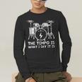 Best Drum For Men Women Drummer Drum Kit Drumming Men's Long Sleeve T-Shirt Best Drum For Men Women Drummer Drum Kit Drumming Men's Long Sleeve T-Shirt