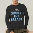 Breaststroke Swimming SwimmerShirt Men's Long Sleeve T-Shirt Breaststroke Swimming SwimmerShirt Men's Long Sleeve T-Shirt