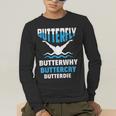 Butterfly Butterwhy Buttercry Swimming Swimmer Men's Long Sleeve T-Shirt Butterfly Butterwhy Buttercry Swimming Swimmer Men's Long Sleeve T-Shirt