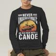 Canoe Old Man Sleeveless Men's Long Sleeve T-Shirt