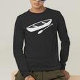 Canoeing Kayaking Canoe Tshirt Men's Long Sleeve T-Shirt