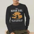 Cool Kayak For Women Girls Kayaker Canoe Kayaking Paddle Oar Men's Long Sleeve T-Shirt
