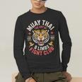 Cool Muay Thai Art For Men Women Kickboxer MMA Muay Thai Men's Long Sleeve T-Shirt Cool Muay Thai Art For Men Women Kickboxer MMA Muay Thai Men's Long Sleeve T-Shirt