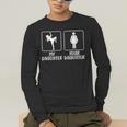 My Daughter Muay Thai Mom Muay Thai Mother Muay Thai Mama Men's Long Sleeve T-Shirt