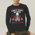 I Don't Need Weapon I Am One Muay Thai Kickboxer Fan Boxing Men's Long Sleeve T-Shirt