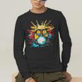 Drum Kit Steamwave Music Band Men's Long Sleeve T-Shirt Drum Kit Steamwave Music Band Men's Long Sleeve T-Shirt