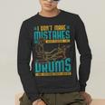 Drummer Drummer Drum Kit Men's Long Sleeve T-Shirt Drummer Drummer Drum Kit Men's Long Sleeve T-Shirt