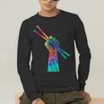Drummer Drum Kit Tie Dye Hippie Drummer Men's Long Sleeve T-Shirt Drummer Drum Kit Tie Dye Hippie Drummer Men's Long Sleeve T-Shirt