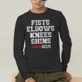 Fist Elbows Knees Shins Martial Arts Muay Thai Men's Long Sleeve T-Shirt Fist Elbows Knees Shins Martial Arts Muay Thai Men's Long Sleeve T-Shirt