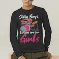 Girls Boys Kids Drummer Drum Kit Men's Long Sleeve T-Shirt Girls Boys Kids Drummer Drum Kit Men's Long Sleeve T-Shirt