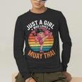 Girls Muay Thai Men's Long Sleeve T-Shirt