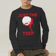 Just The Teep MMA Muay Thai Kick Jiu-Jitsu Fighting Men's Long Sleeve T-Shirt Just The Teep MMA Muay Thai Kick Jiu-Jitsu Fighting Men's Long Sleeve T-Shirt