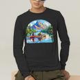Lake Canoeing Canoe Men's Long Sleeve T-Shirt Lake Canoeing Canoe Men's Long Sleeve T-Shirt