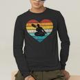I Love Canoeing Water Sports Canoe Tour Paddling Canadian Men's Long Sleeve T-Shirt