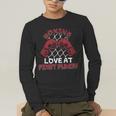 Love At First Punch Professional Boxer Muay Thai Boxing Men's Long Sleeve T-Shirt