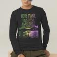 Love Many Trust Few Always Paddle Your Own Canoe Canoes Men's Long Sleeve T-Shirt