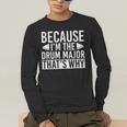 Major Musician Drum Kit Men's Long Sleeve T-Shirt Major Musician Drum Kit Men's Long Sleeve T-Shirt