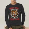 Muay Thai Thai Boxing Men's Long Sleeve T-Shirt Muay Thai Thai Boxing Men's Long Sleeve T-Shirt