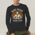 Muay Thai Boxing Training Gym Sagat Training Camp Men's Long Sleeve T-Shirt