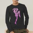 Muay Thai Thai Boxing Women Girls Children Men's Long Sleeve T-Shirt