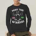 Muay Thai Brazil Brazilian Martial Arts Thai Men's Long Sleeve T-Shirt Muay Thai Brazil Brazilian Martial Arts Thai Men's Long Sleeve T-Shirt